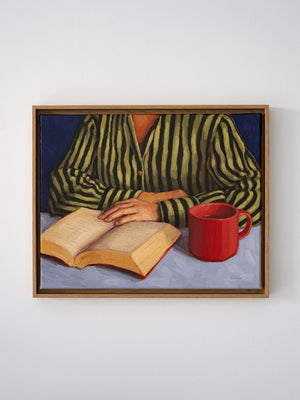 Booklover - Original Painting