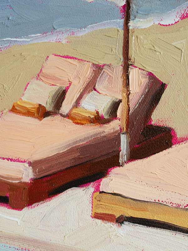 I'm On Vacation - Original Painting