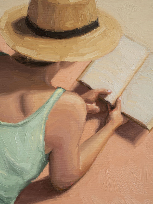 Lost In A Story - Original Painting