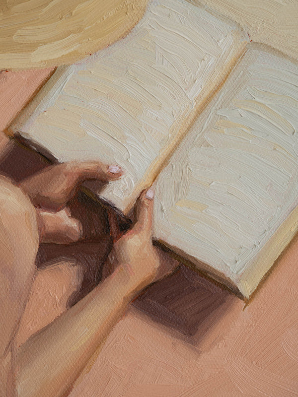 Lost In A Story - Original Painting