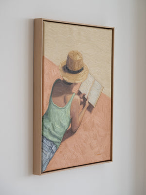 Lost In A Story - Original Painting
