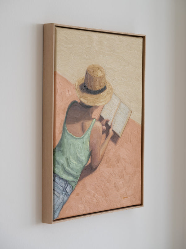 Lost In A Story - Original Painting