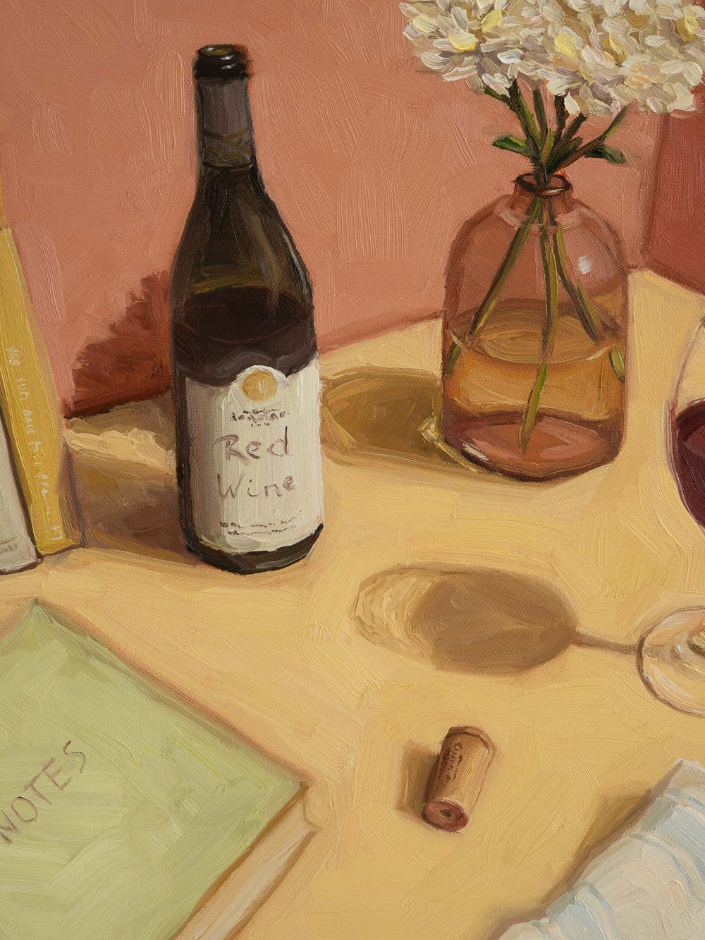 Reader's Table - Original Painting