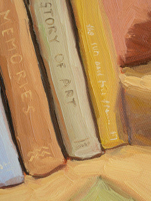Reader's Table - Original Painting