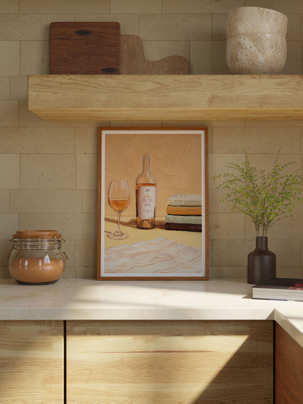 Rosy Life - Art Print