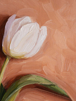 Single Tulip - Original Painting