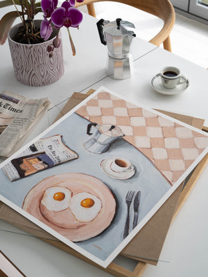Breakfast Edition - Art Print