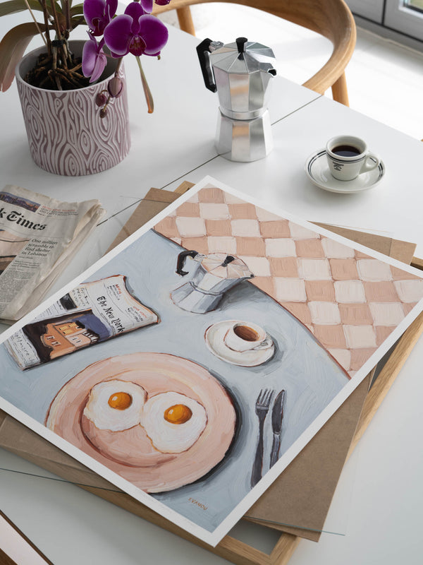 Breakfast Edition - Art Print