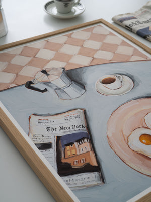 Breakfast Edition - Art Print