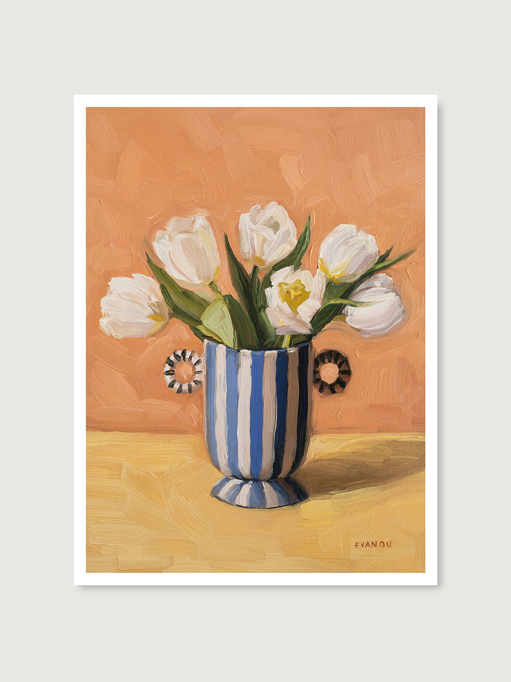 Tulips In A Vase - Art Print