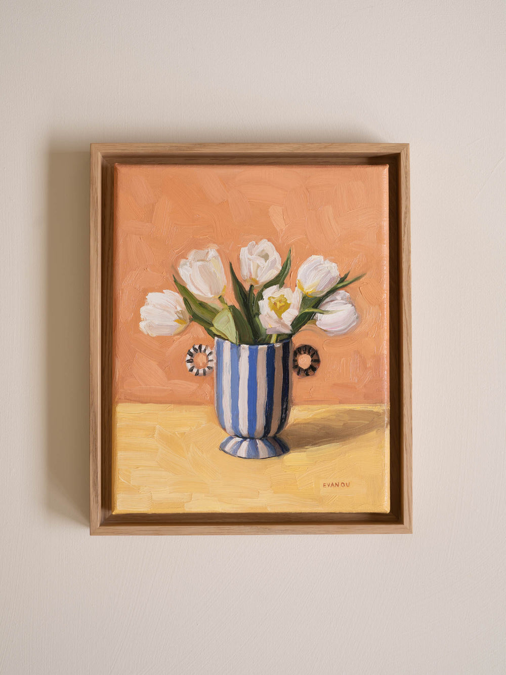 Tulips In A Vase - Original Painting