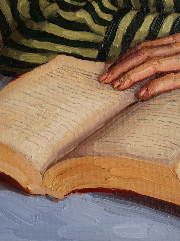 Booklover - Original Painting