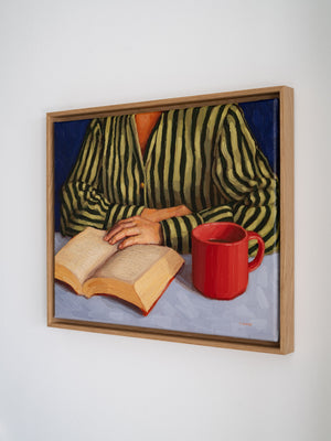 Booklover - Original Painting