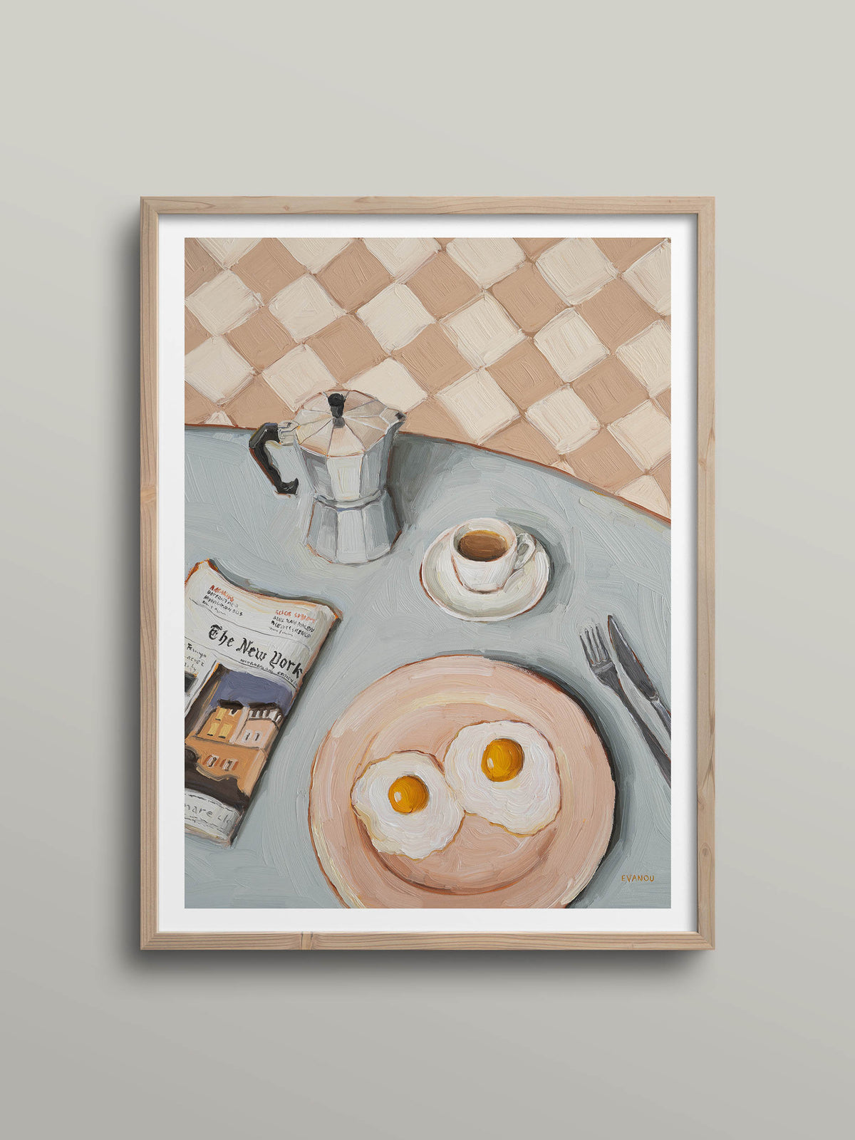 Breakfast Print Art Print - Breakfast Edition - Kitchen Art