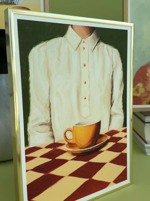 A Cup of Quiet - Art Print