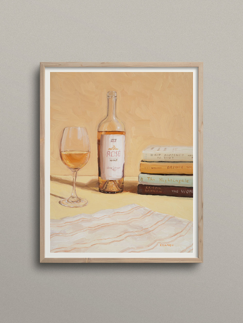 Rosy Life - Art Print