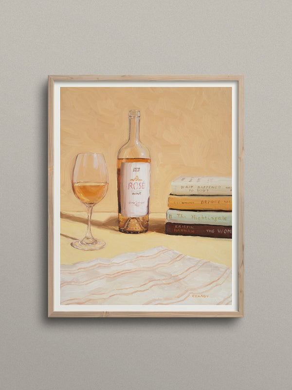 Rosy Life - Art Print