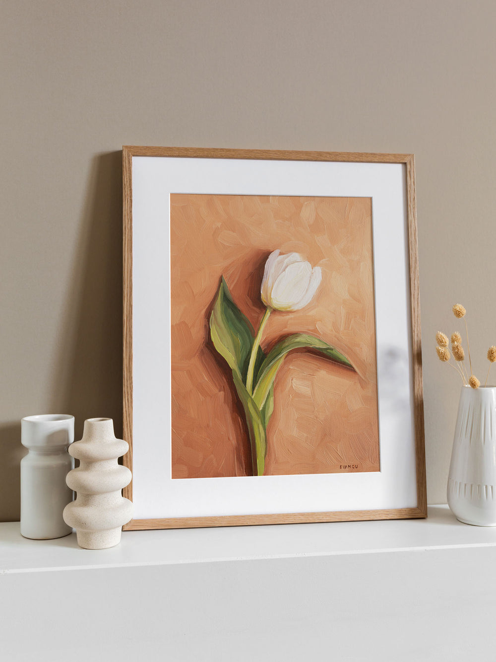 Single Tulip - Art Print