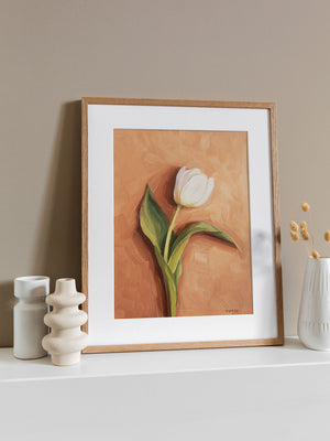 Single Tulip - Art Print