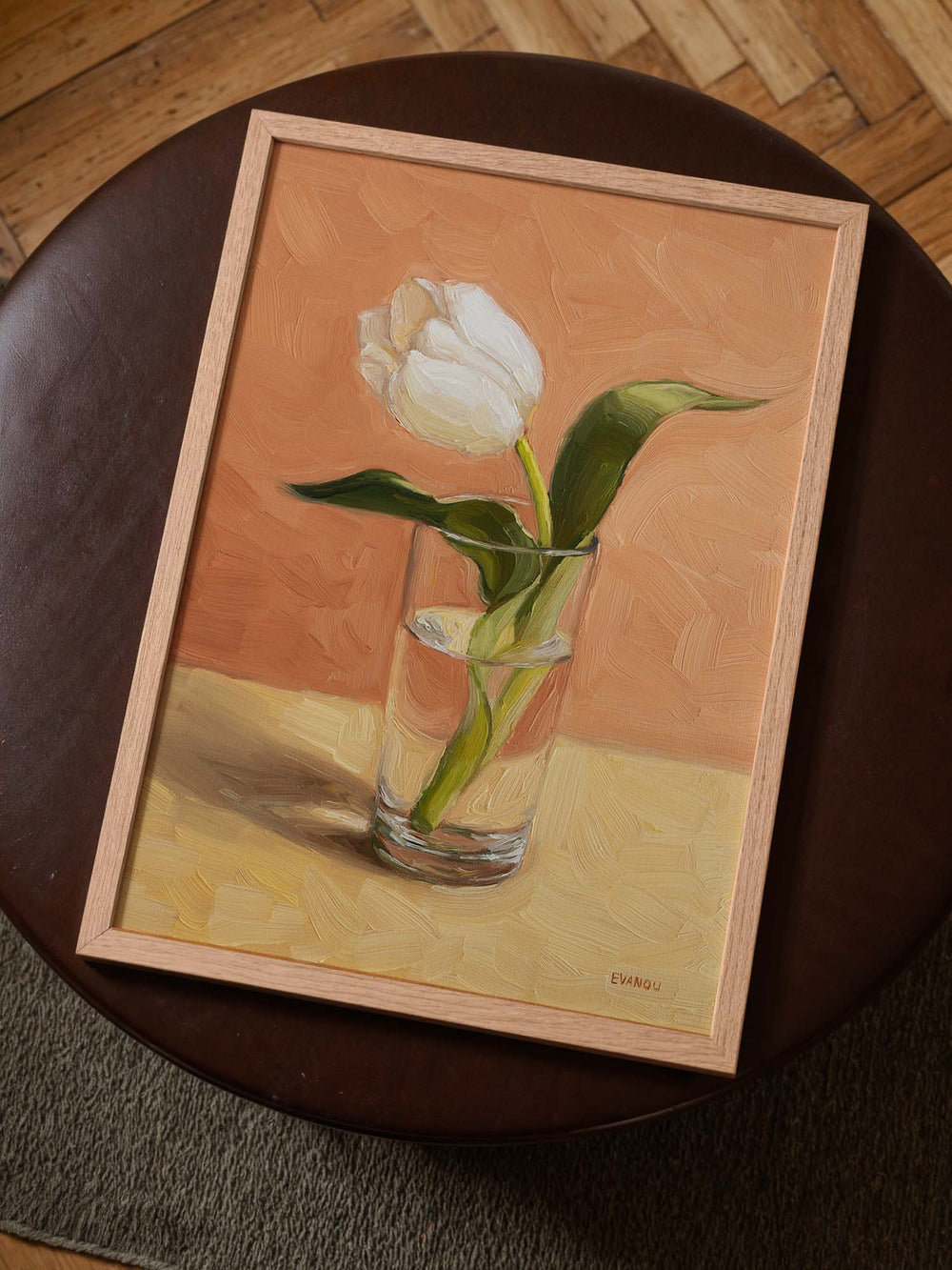 Tulip In A Glass - Art Print