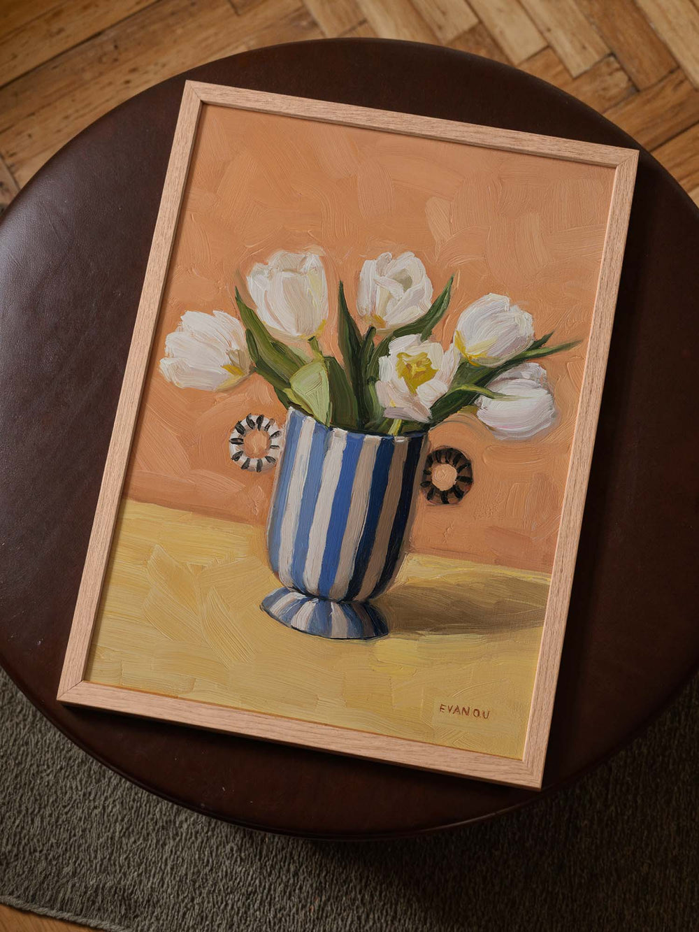 Tulips In A Vase - Art Print