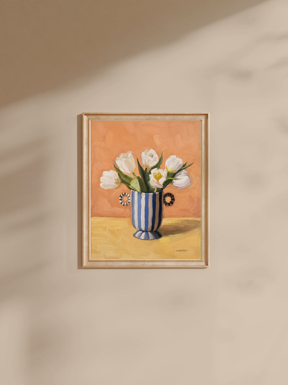 Tulips In A Vase - Art Print